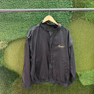 Vintage Riviera Satin Jacket  Size XXL